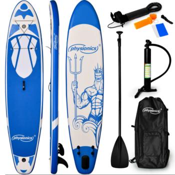 PHYSIONICS Paddleboard felfújható 305 cm kék + tartozék kép