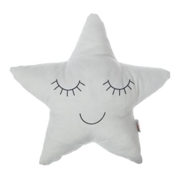 Pillow Toy Star világosszürke pamutkeverék gyerekpárna, 35 x 35 cm - Mike & Co. NEW YORK kép