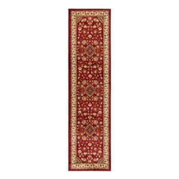 Piros futószőnyeg 66x300 cm Sherborne – Flair Rugs kép