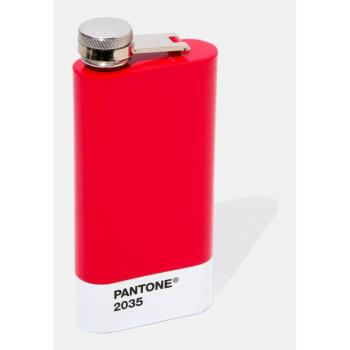 Piros rozsdamentes acél laposüveg 150 ml Red 2035 – Pantone kép