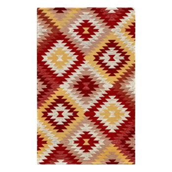 Piros-sárga mosható futószőnyeg 55x140 cm Avana Rosso – Floorita kép