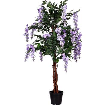 PLANTASIA Műnövény Wisteria 120 cm kék-lila kép