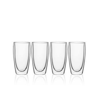 Pohár BASIC Glas Double Wall 330 ml - szett 4 db kép