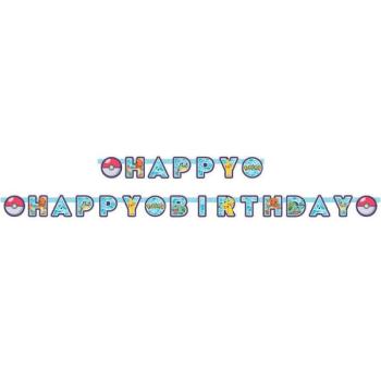 Pokémon Happy Birthday felirat kép