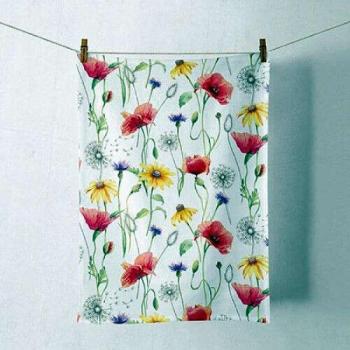 Poppy Meadow konyharuha 50x70cm, 100% pamut kép