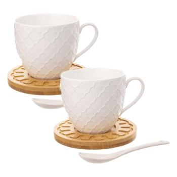 Porcelán bögre szett 2 db-os 250 ml Whiteline – Orion kép