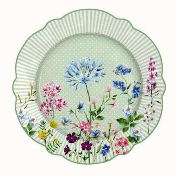 Porcelán desszerttányér 20cm, Floraison kép