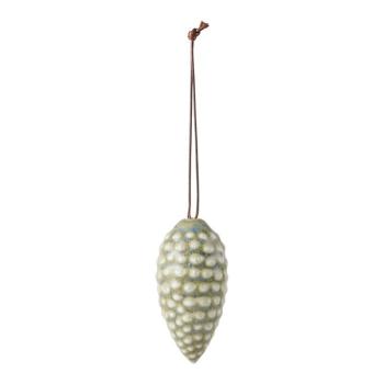 Porcelán karácsonyfadísz Pine Cone – Kähler Design kép