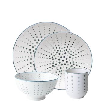 Porcelán készlet 24 db - Elements Asia Earth kép