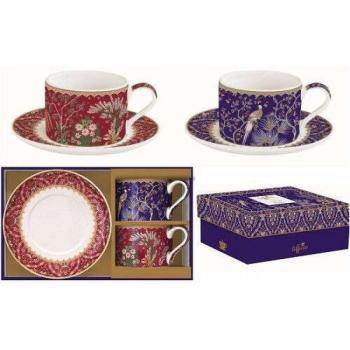 Porceláncsésze+alj 240ml,2 személyes, dobozban, Coffee Mania, Ecl... kép