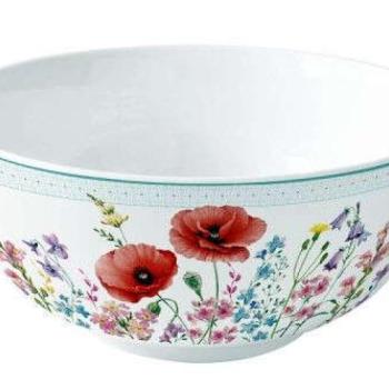 Porcelántál 23cm, Les Coquelicots kép