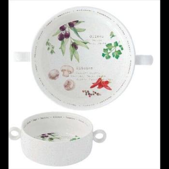 Porcelántál füllel 16cm, Home &amp; Kitchen kép