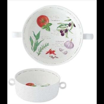 Porcelántál füllel 20cm, Home &amp; Kitchen kép