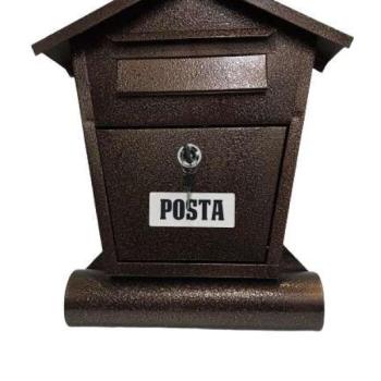 Postaláda újság tartóval Barna ( Bronz) kép