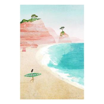 Poszter 30x40 cm Surf Girl - Travelposter kép