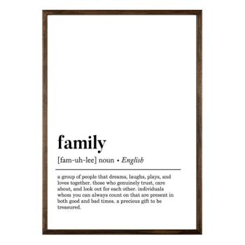 Poszter 50x70 cm Family – Wallity kép