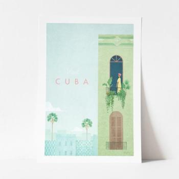 Poszter Cuba, 30x40 cm - Travelposter kép