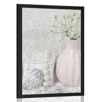 Poszter fényűző Shabby Chic csendélet kép