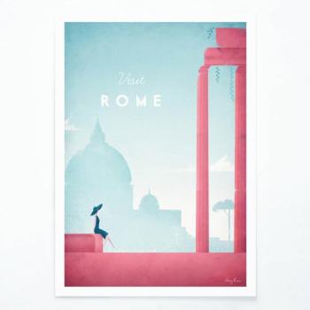 Poszter Rome, 30x40 cm - Travelposter kép