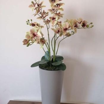 PRÉMIUM MINŐSÉGÚ ORCHIDEA  100 CM (magyar kézműves termék) kép