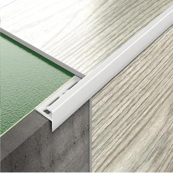 Profil  LVT panelhez lepcsős CL 5mm 1,35m, ezüst kép