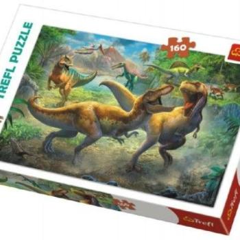 Puzzle Dinoszauruszok/Tyranoszaurusz 4 1x 27,5 cm 160 db kép