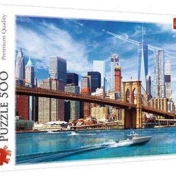 Puzzle kilátás New Yorkra 500 db 48 x 34 cm kép