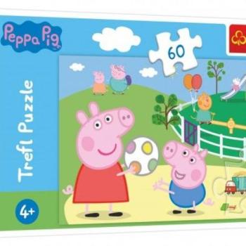 Puzzle Peppa malac és barátai 33x22cm 60 db doboz 21x14x4cm kép