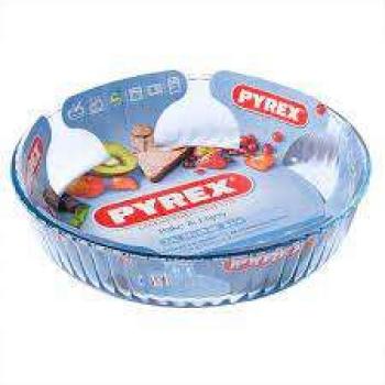 PYREX hőálló üveg kerek sütőforma 26x5,8 cm  2,1 literes kép