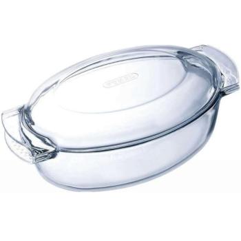 PYREX IRRESISTIBLE ovál kacsasütő üvegfedővel 5,8L kép