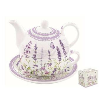 R2S.104LAVF Porcelán egyszemélyes teáskészlet 350ml+350ml,dobozba... kép