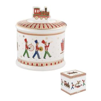 R2S.1332EXPR Porcelán keksztároló 14x16,5cm, dobozban, Polar Express kép