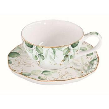 R2S.1589BOTQ Porcelán teáscsésze+alj 250ml,Botanique kép