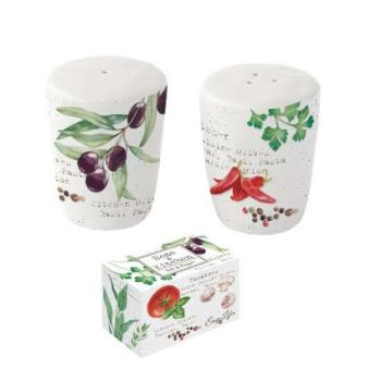 R2S.2225HOMK Porcelán só-borsszórószett dobozban,Home &amp;amp; Kitchen kép