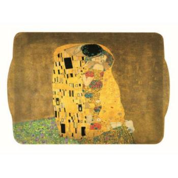 R2S.530KLI1 Műanyag tálca 46x32cm,Klimt:The Kiss kép