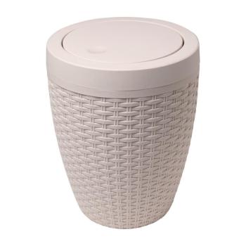 Rattan Bath Bin Calico krémszínű fürdőszobai kosár, 5 l - Addis kép