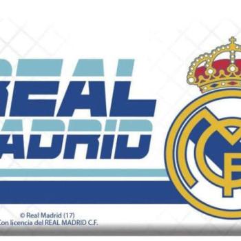 Real Madrid hűtőmágnes Real Madrid logóval, 80x45mm kép