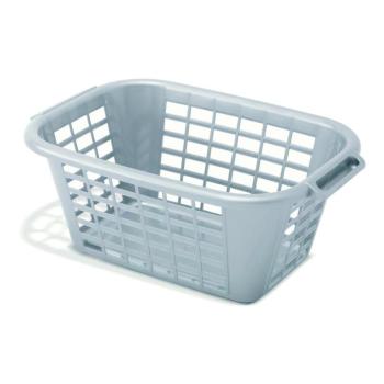 Rect Laundry Basket szürke szennyeskosár, 40 l - Addis kép