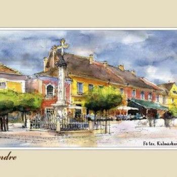 Reprodukció 10x15cm, Szentendre kép