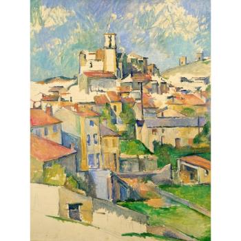 Reprodukciós kép 30x40 cm Gardanne, Paul Cézanne – Fedkolor kép