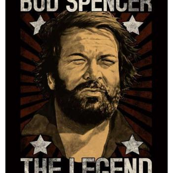 RETRO Bud Spencer – The Legend – Fémtábla kép