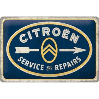 RETRO CITROEN - Service and Repairs Fémtábla kép