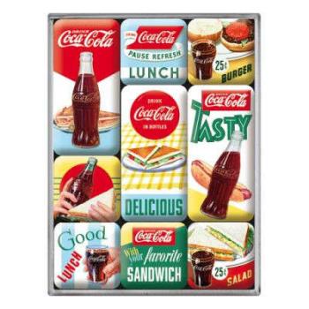 RETRO Coca Cola Delicious - Mágnes szett kép