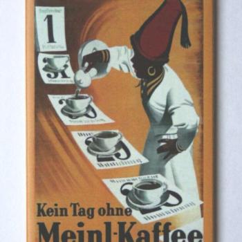 RETRO Kein Tag ohne Meinl-Kaffee – Hűtőmágnes kép