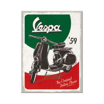 RETRO Vespa - The Italian Classic - Hűtőmágnes kép