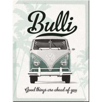 RETRO Volkswagen – VW Bulli – The Good Things- Hűtőmágnes kép