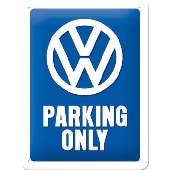 RETRO VW Parking Only - Fémtábla kép