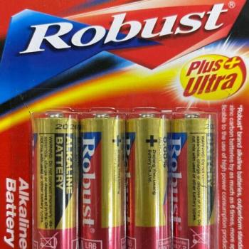 Robust AA alkáli ceruzaelem 1,5 V Ultra Plus - 4 db kép