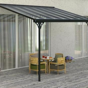 ROJAPLAST Napellenző pergola BRUCE F Átlátszó 436 x 305 cm kép