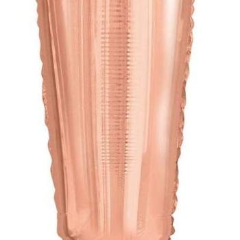 Rose Gold ! betű fólia lufi, 103 cm kép